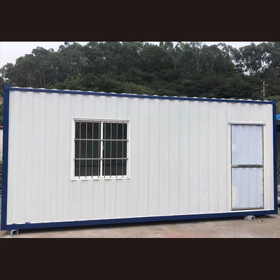 Buy 20ft / 40ft Expandable Shipping Container House With Steel Structure And Rock Wool Insulation online manufacture