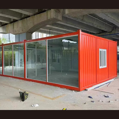 Buy Modern Design Style Carbon Steel Bright Bar Flat Pack Prefab House For Sophisticated Living Room online manufacture