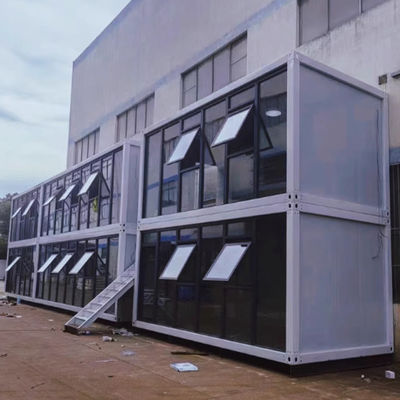 Buy 30 Square Meter Double Layer 2 Story Container House Villa ,  Galvanized Steel Movable Container House online manufacture