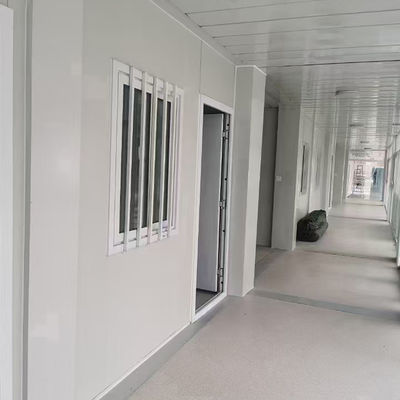 Buy Private Single Story Steel Box Homes In Inner Corridor With Cozy Room And Shared Bathroom online manufacture