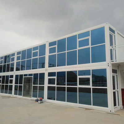 Buy Galvanized Steel Multi Story Shipping Container Homes In The Inner Corridor Designed For Comfort And Style online manufacture