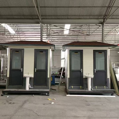 Beli Toilet Mobil Putih Standar 3ft X 3ft X 8ft Untuk Situs Konstruksi Luar Ruang online manufacture