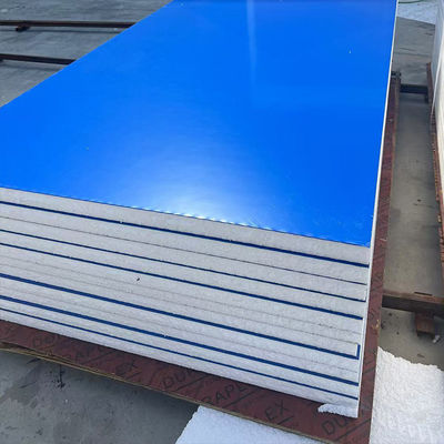Buy Fire Rating Rockwool Sandwich Panel Class A1 Fiberglass Gypsum Board  50mm Thickness online manufacture