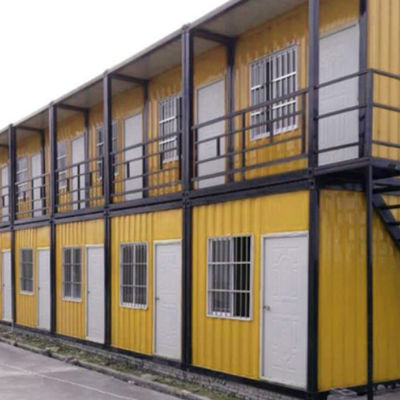 Buy Galvanized Steel Sheet 2 Floor Shipping Container House For Lighting And Sockets Expandable Shipping Container House online manufacture
