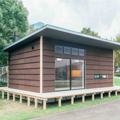 Buy Prefab Folding Container House 40 Feet Fireproof Board Floor With Bathroom And Kitchen online manufacture