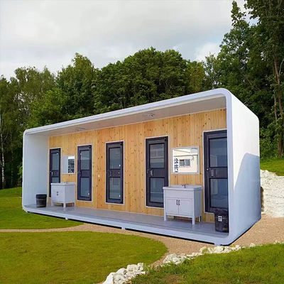 Buy Scalability Completed 40ft Expandable Container House 30 Tons Volume online manufacture