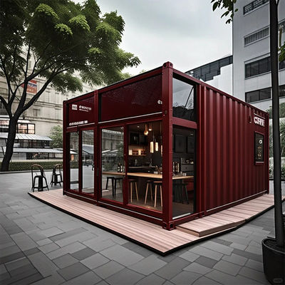 Buy Spacious 2 Bedroom Pre Built Shipping Container Homes With Tile Flooring And Aluminum Doors online manufacture