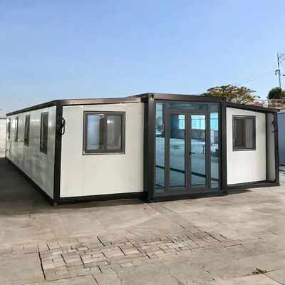Buy 15-25 Years Lifetime Prefabricated Container Homes With Aluminum Doors And Carpet Flooring Readymade House Container online manufacture