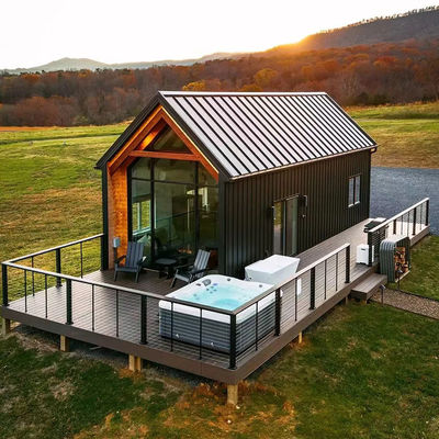 Buy Steel Door Standard One Story Container Homes With PVC Ceiling 2.5mm Floor Thickness And Weather Resistant Materials online manufacture
