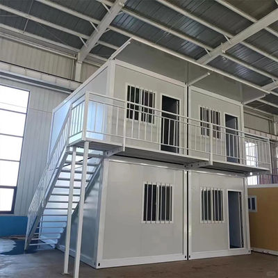 Buy High Durability Guaranteed 3D Multi Story Shipping Container House With Interior Versatile Functionality online manufacture
