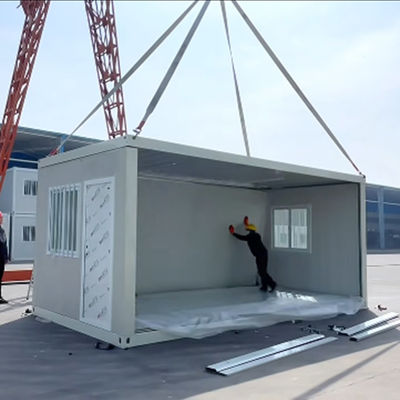 Buy Modern Foldable Container House / Light steel Container Homes Modular online manufacture