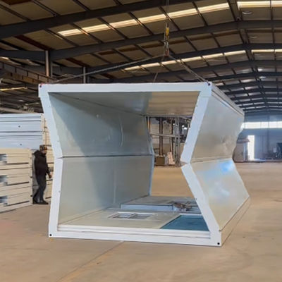 Buy Living Room Folding Caravan Container House Modern Style With Plastic Steel Windows online manufacture