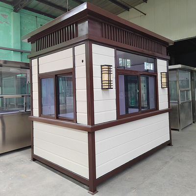 Easy Transportation Heavy Shipping Container Booth  In White For High Efficiency