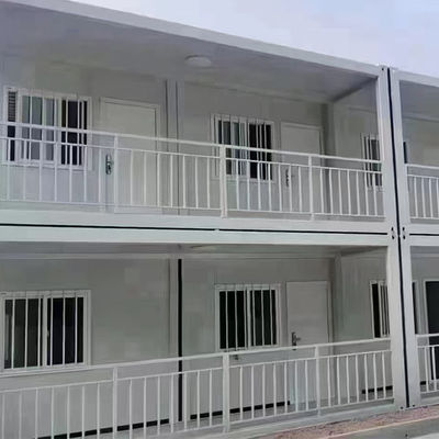 Affordable 2 Bedroom Prefab Container House 2 Floor Customizable In 20ft 40ft