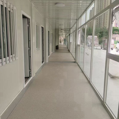 Single Story Box House Container In Inner Corridor With Low Noise Level And No Amenities