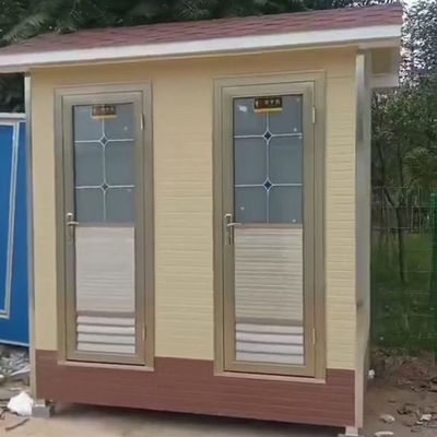 Plastic Industrial Pipe Portable Toilet Room With Standard Design Elements
