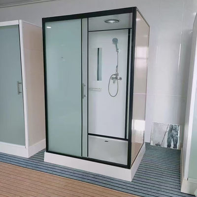 ADA Compliant Integrated Modular Bathroom Units With Toilet Seat Included No Bidet Function