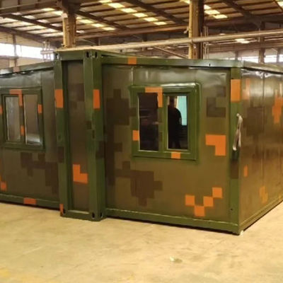 Mac Compatible Double Wing Expansion Box House With Plug And Play And Simple Setup Prefab Container Homes