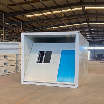 Storage Fold Up Container House Rectangular For Trade Fairs And Exhibitions