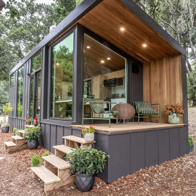 Building Style Villa Container House With Heavy Duty Steel Structure Solution