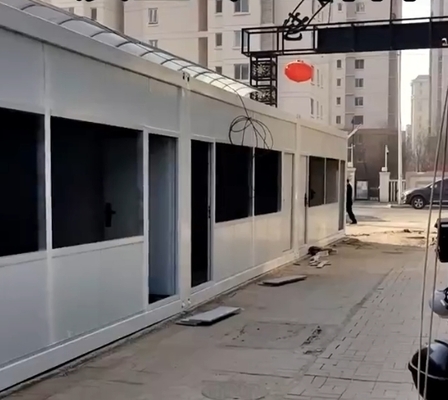 Customizable multi-functional mobile container houses - perfectly adapted to construction sites and event scenarios
